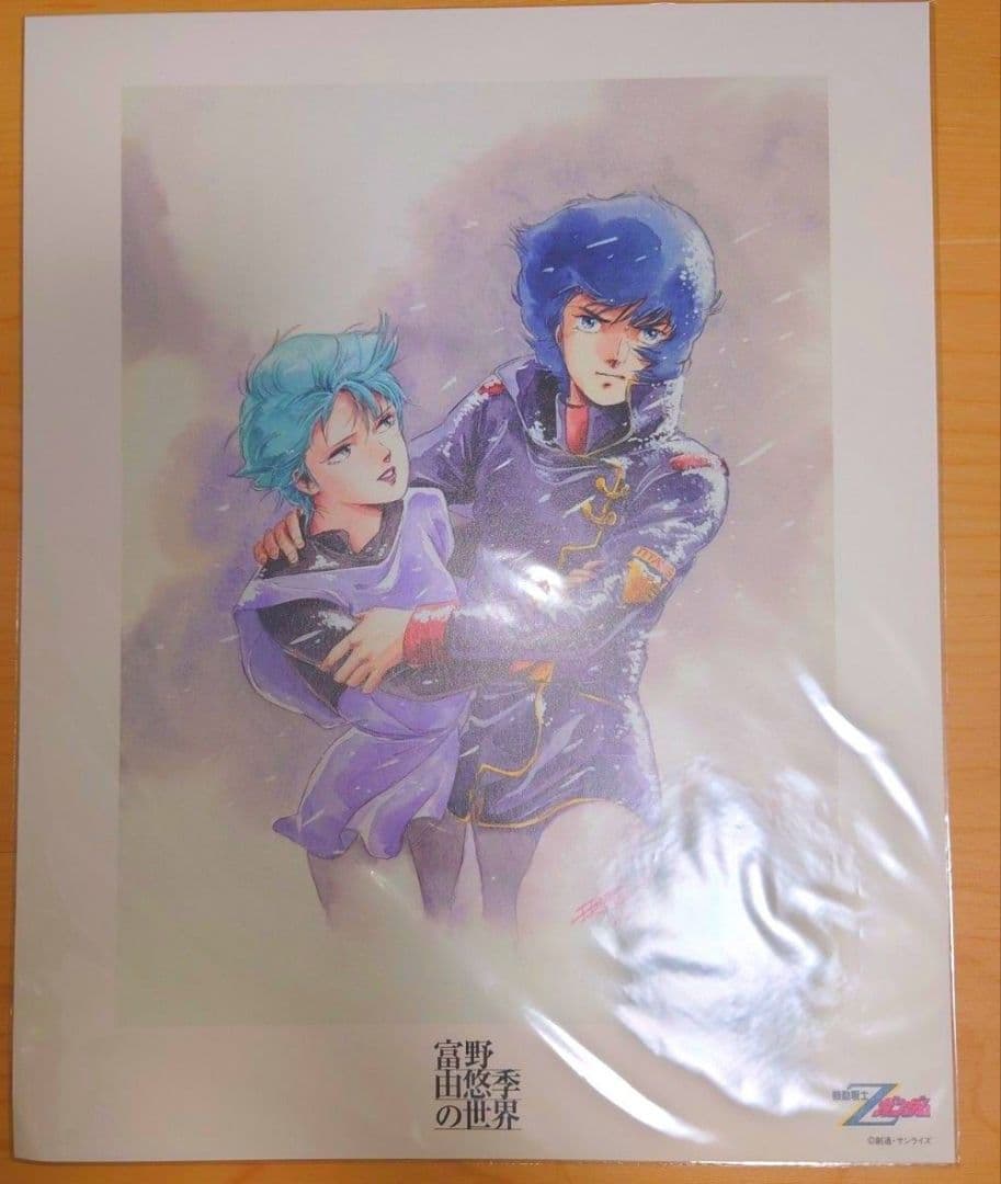 富野由悠季展　原画　カミーユ.フォウ