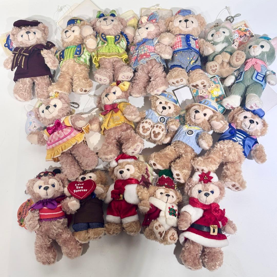 ダッフィ シェリーメイ ジェラトーニ オルメル ぬいば まとめ売り 30体