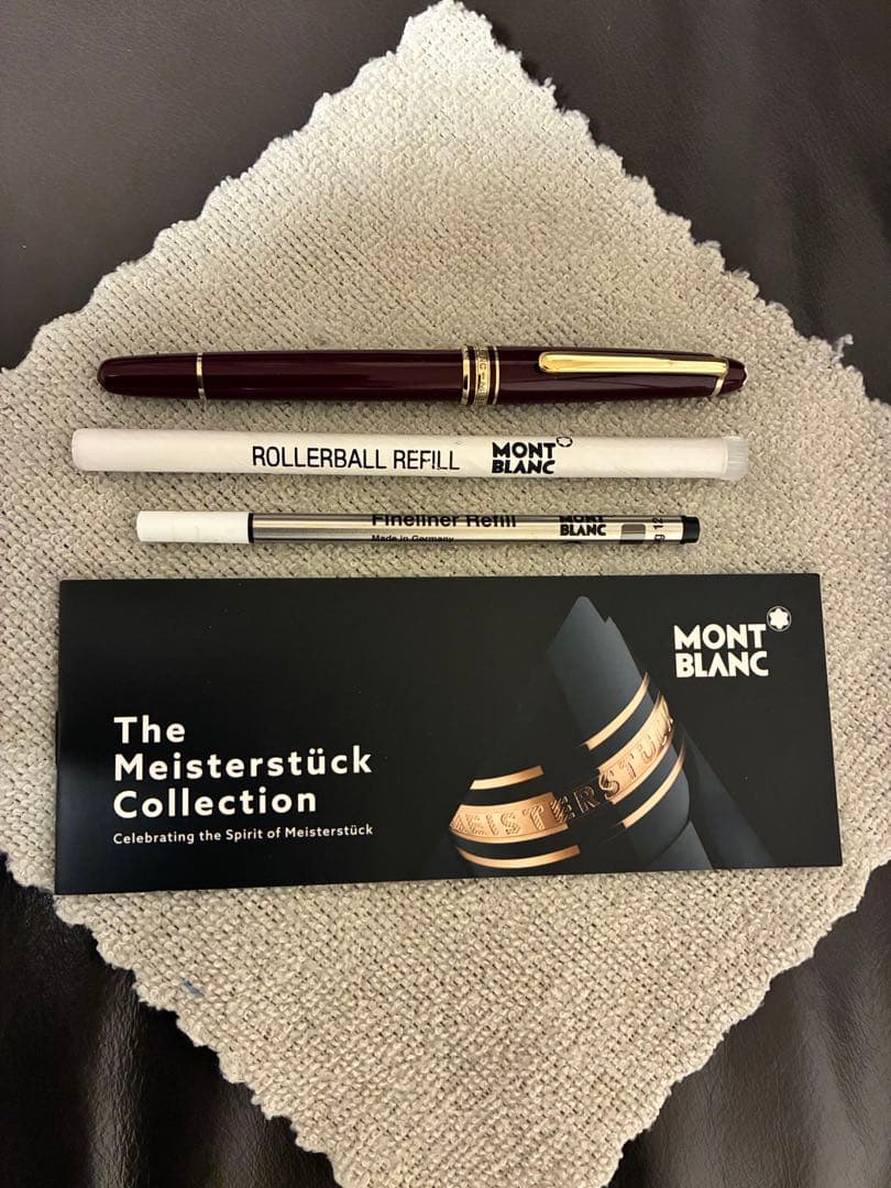◾️ボルドー美品163ボールペン◾️マイスターシュテュック クラシック◾️新品リフィル