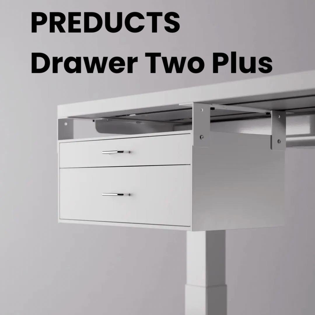 パソコンデスク PREDUCTS Drawer Two Plus