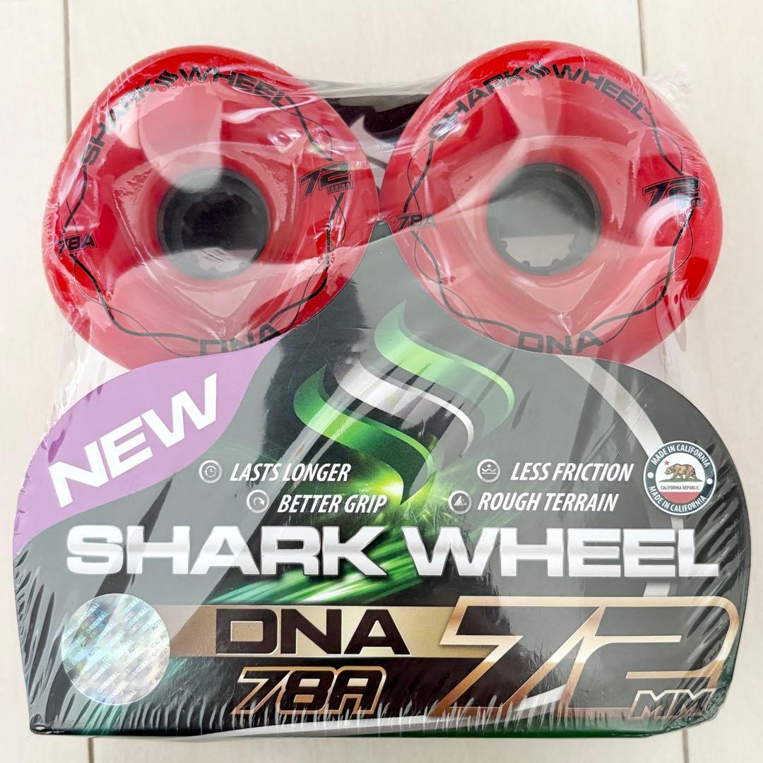 01☆新品 未開封☆ シャークウィール 72mm 78a ラヴァ