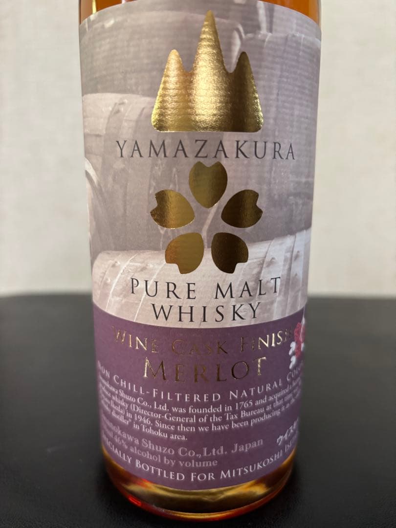 ウイスキー Yamazakura Pure Malt Whisky