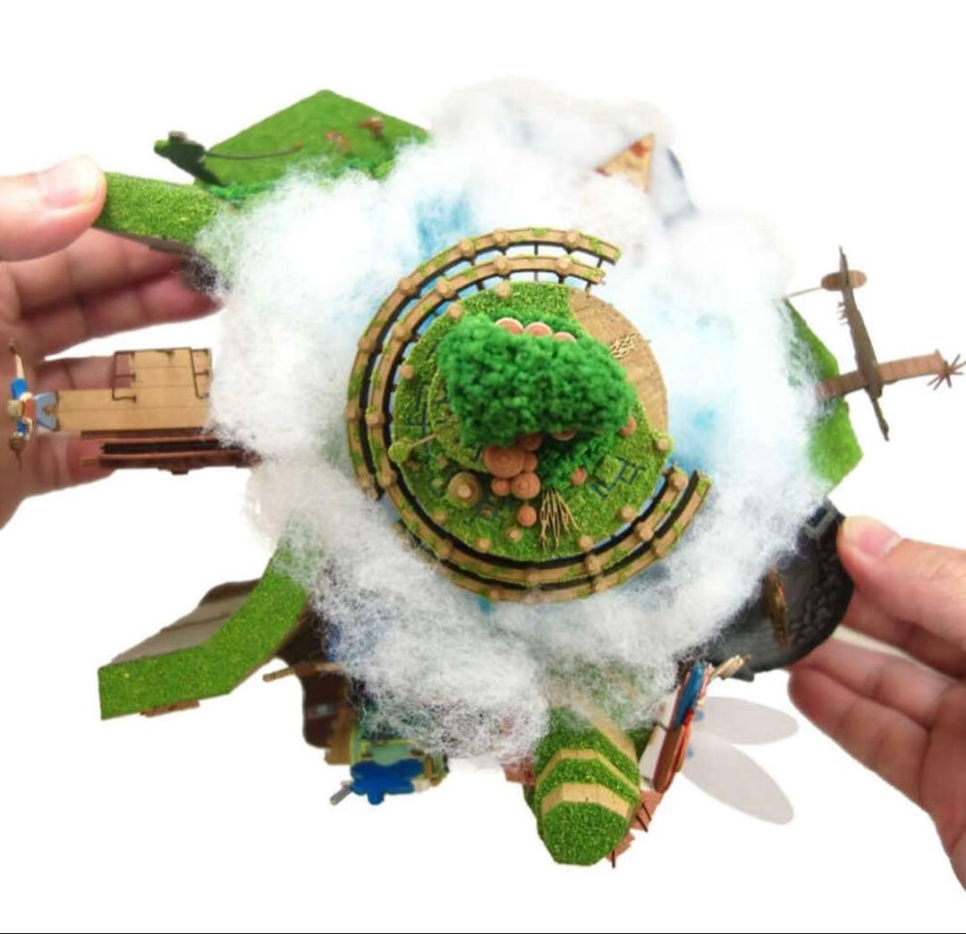 天空の城ラピュタ みにちゅあーとキット【ジオラマ】 ＜MK07-44＞