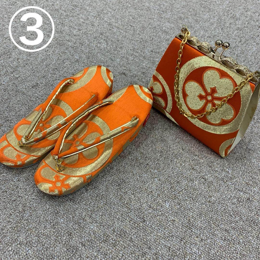 お小物類全て、草履&バッグ、着付け小物一色501ag26□着物&袋帯&長襦袢