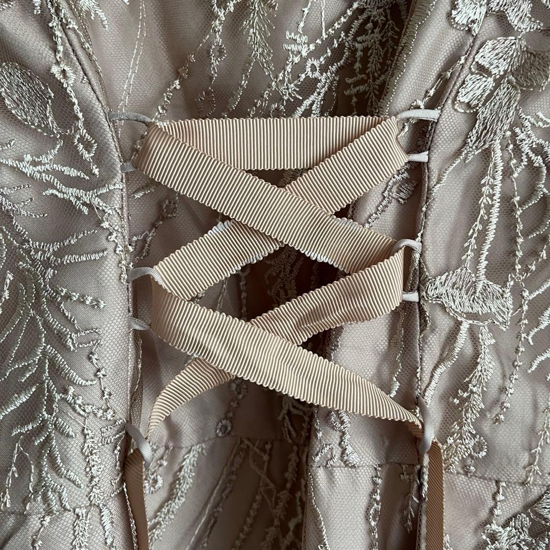 niana パーティドレス　お呼ばれドレス　ベロアリボンセット