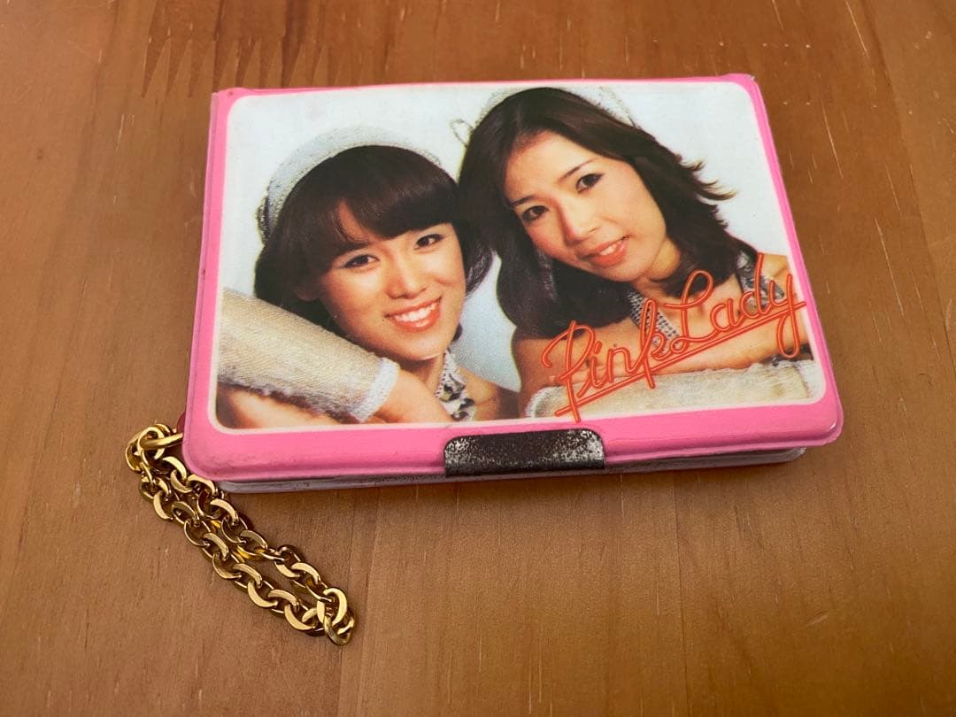 希少　昭和当時　日本製　ピンクレディー　パース　10円　50円　100円