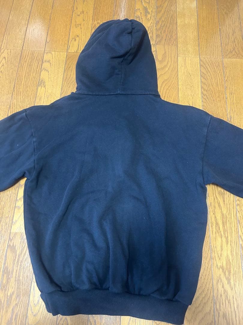 CELINE ブラック パーカー フード付き