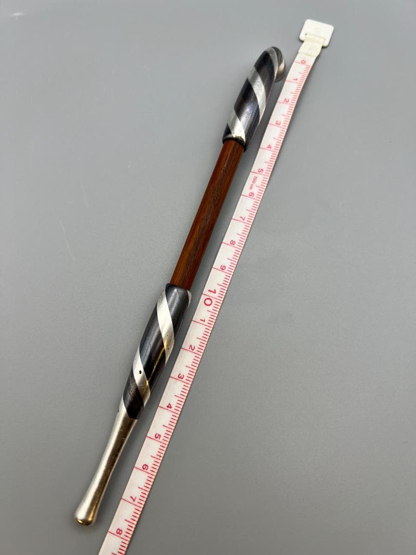 銀製　煙管　キセル　銀細工　アンティーク　重量約39g