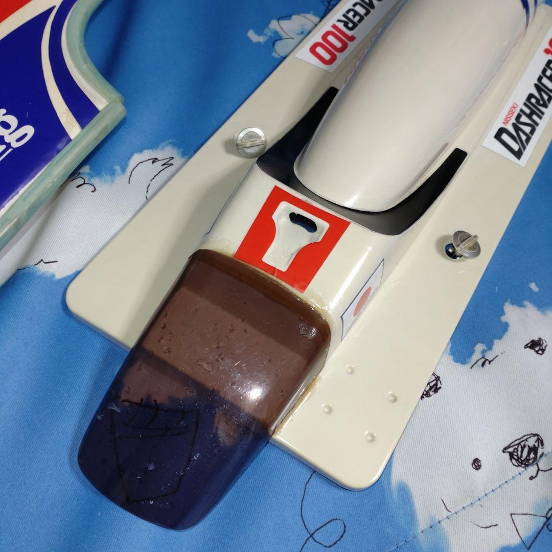 ♥30年以前ヒロボーハイドロプレーン船カリビアンウイングＲＣＥＰボート完成中古品