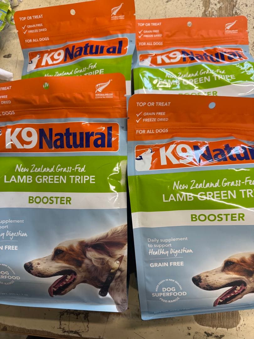 ケーナインナチュラル フリーズドライ - ラム・グリーントライプ 200g