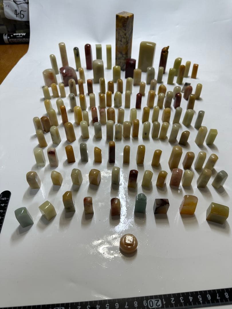 訳あり品　篆刻　印材　印石　まとめ　書道　落款　遊印　　ヒビ　使用済みなどなど