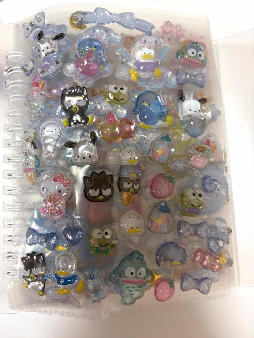 シール帳完成品　ボンボンドロップシール