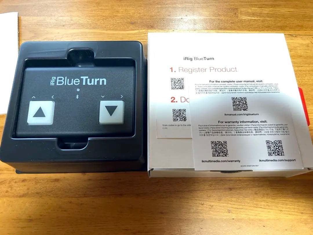 美品 iRig BlueTurn 譜めくり フットペダル Bluetooth
