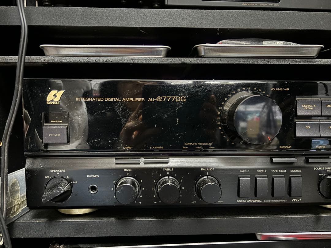 #サンスイ#プリメインアンプ#AU-α777DG