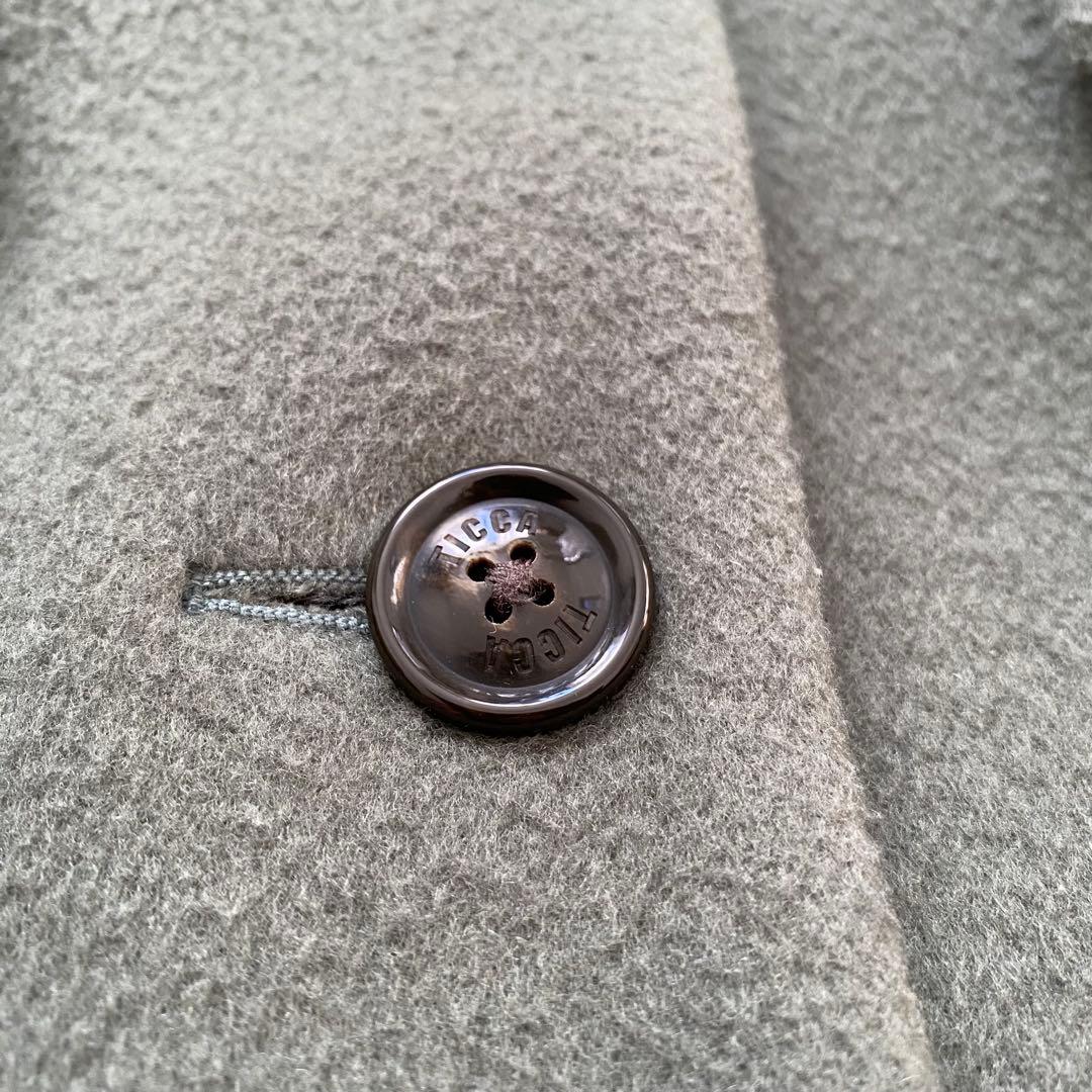 ティッカ　シングルコート　テントコート　グリーン　ゆったり✨