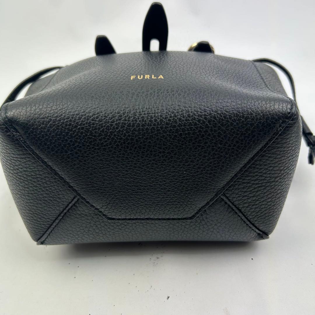 【超美品】フルラ　現行　ネット　ハンドバッグ　ショルダーバッグ　2way ミニ