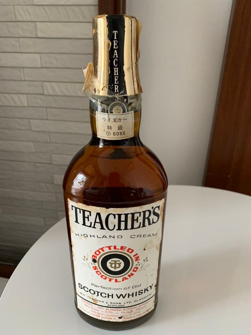TEACHER'S 　HIGHLAND CREAM　古酒