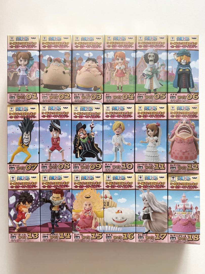ワンピース ワーコレ -ホールケーキアイランド1.2.3- 【未開封美品】