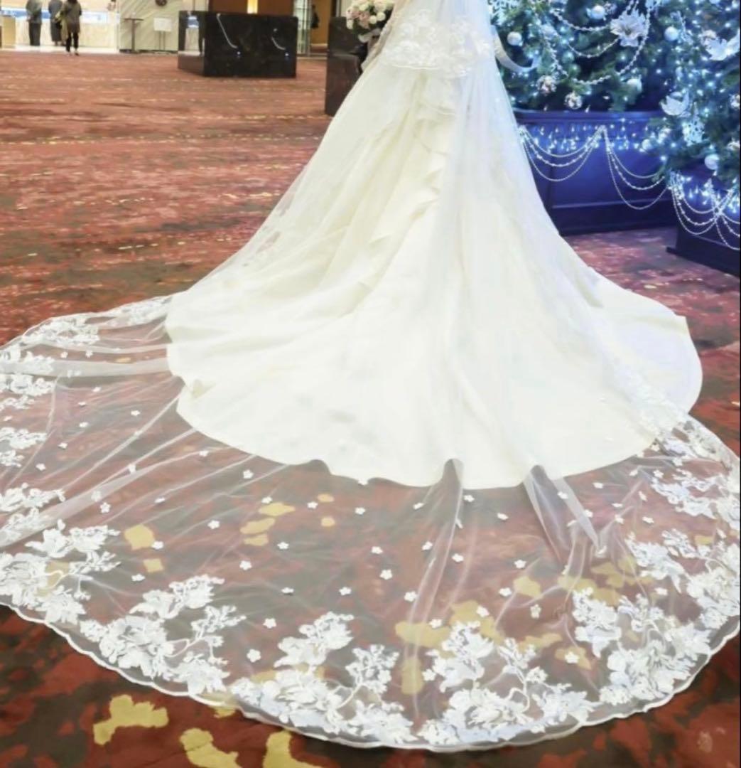 ウェディング　ベール ベールダウン可能 花嫁