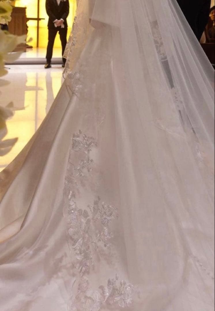 ウェディング　ベール ベールダウン可能 花嫁