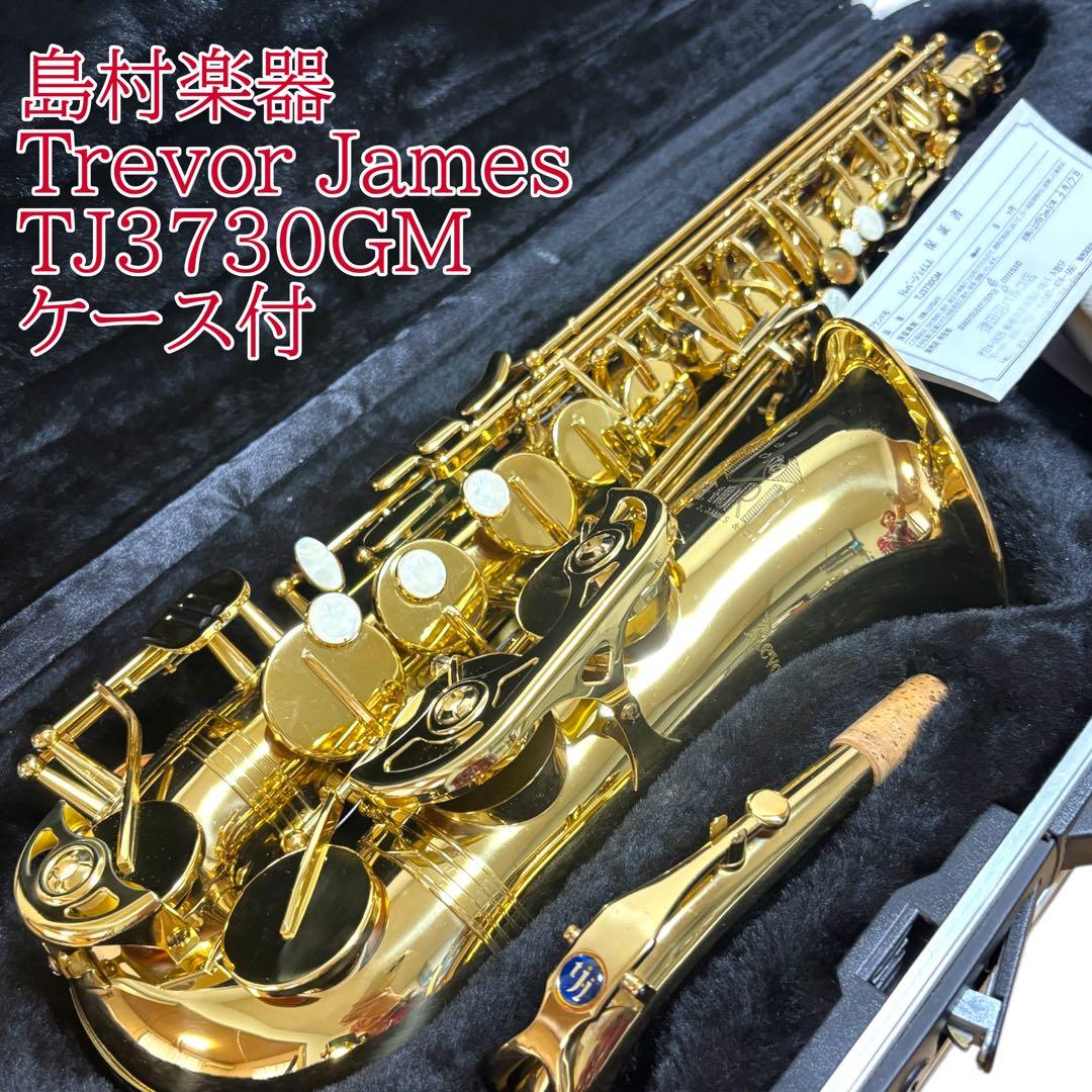 島村楽器 トレバージェイムス アルトサックス ケース付