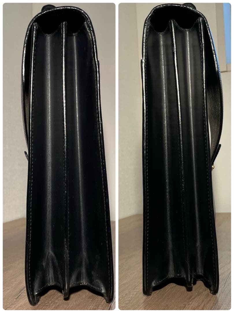 【にんにん】ルイヴィトン　エピ セルヴィエット　コンセイエ ブラック