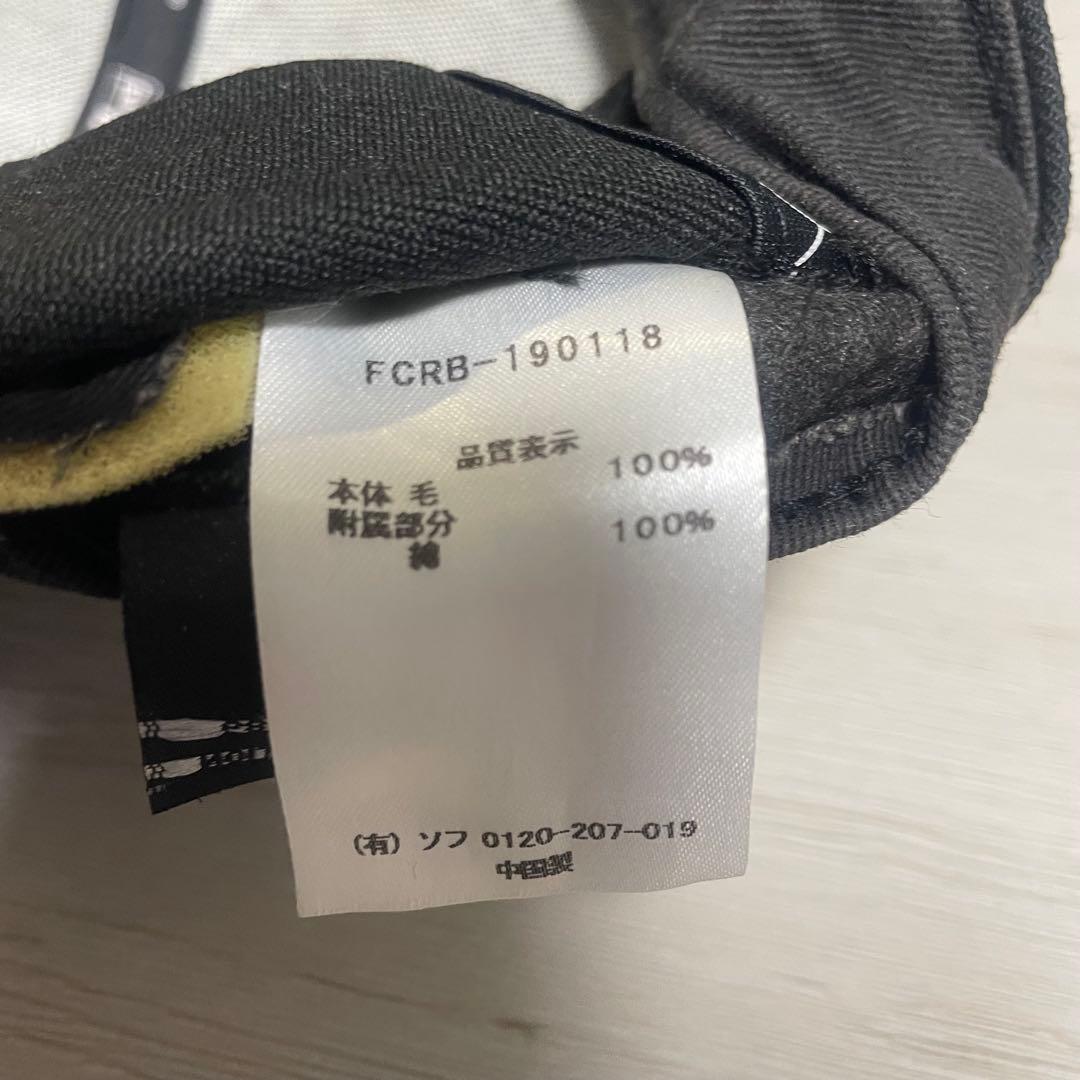 エイプ　エフシーレアルブリストル　キャップ　ブラック　カモ柄