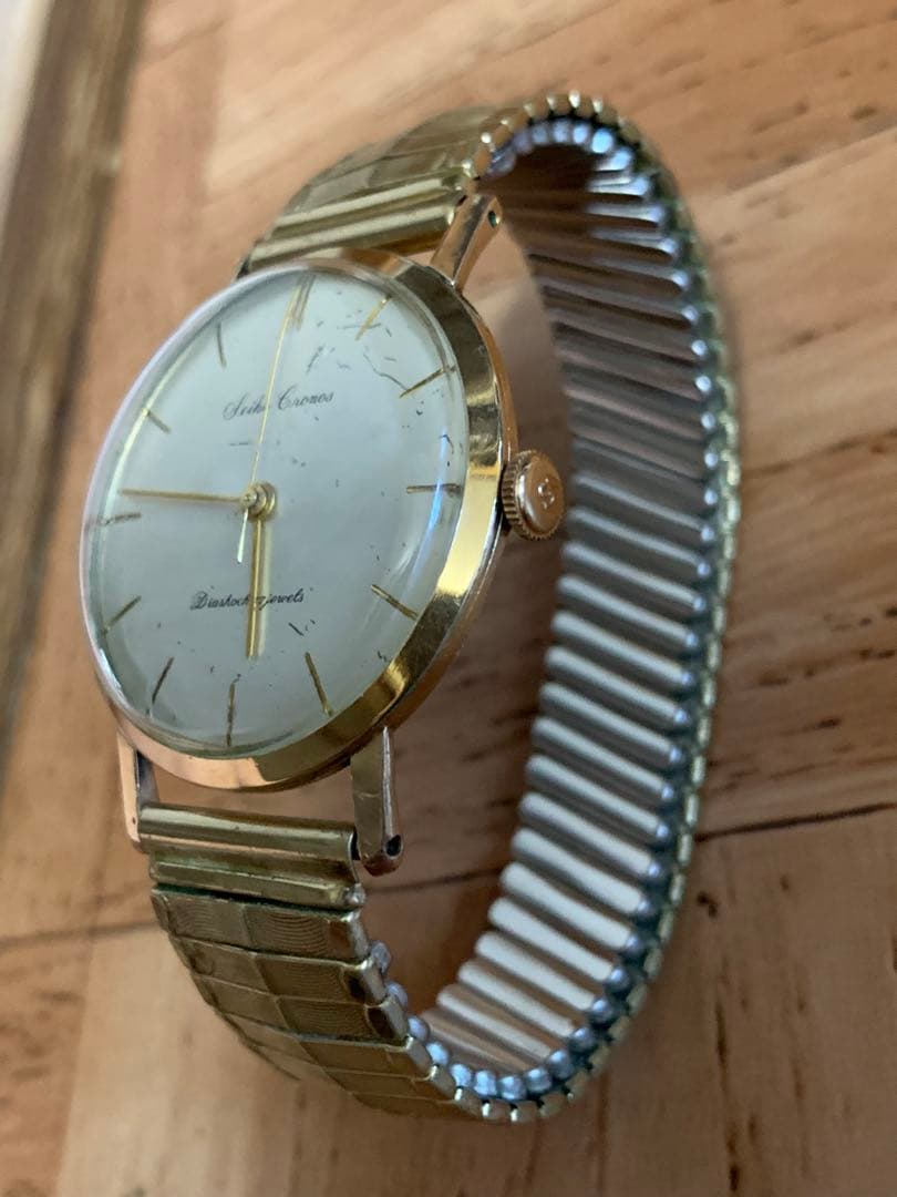 セイコー SEIKO クロノス 手巻き 腕時計 GP ゴ—ルド1966年代
