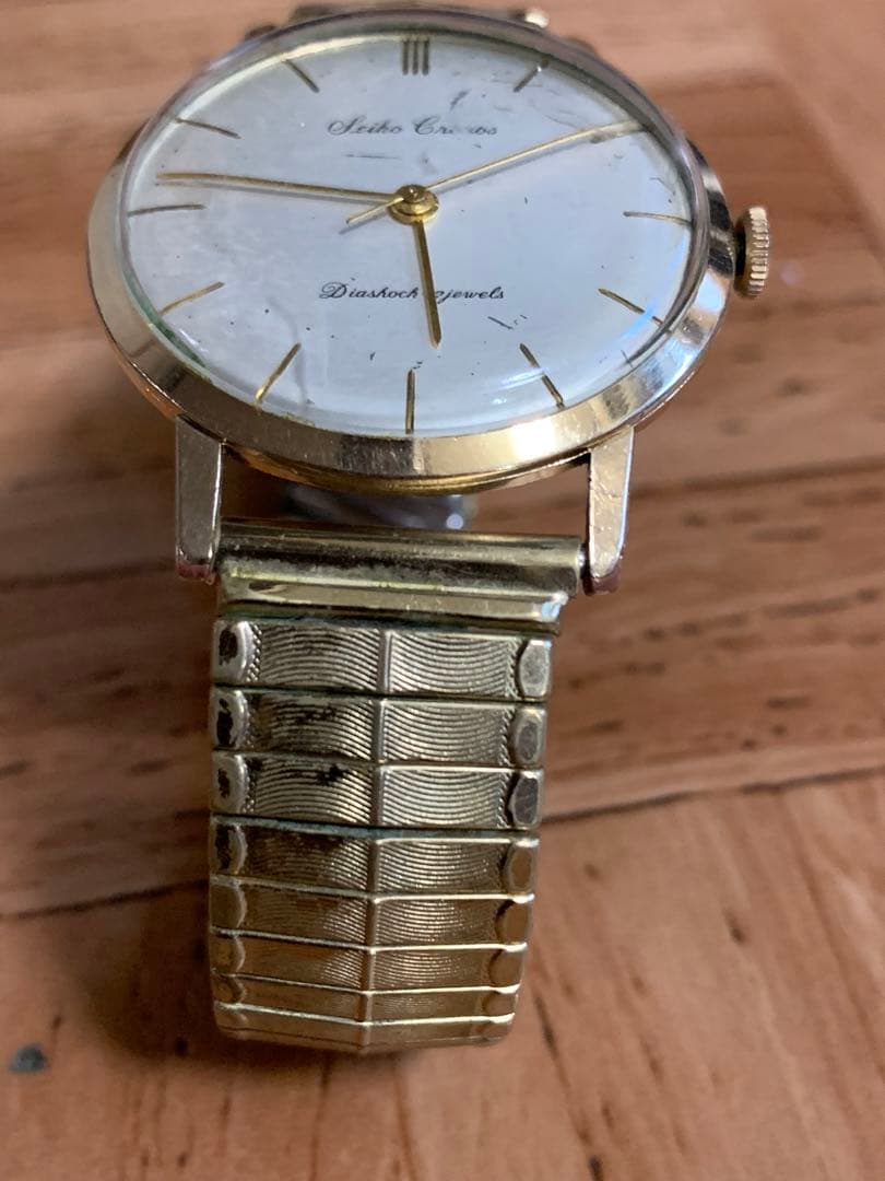 セイコー SEIKO クロノス 手巻き 腕時計 GP ゴ—ルド1966年代