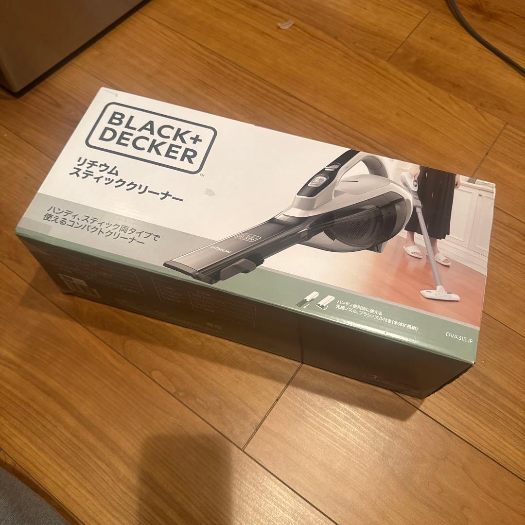 BLACK+DECKER リチウムイオンハンディクリーナー DW35JF