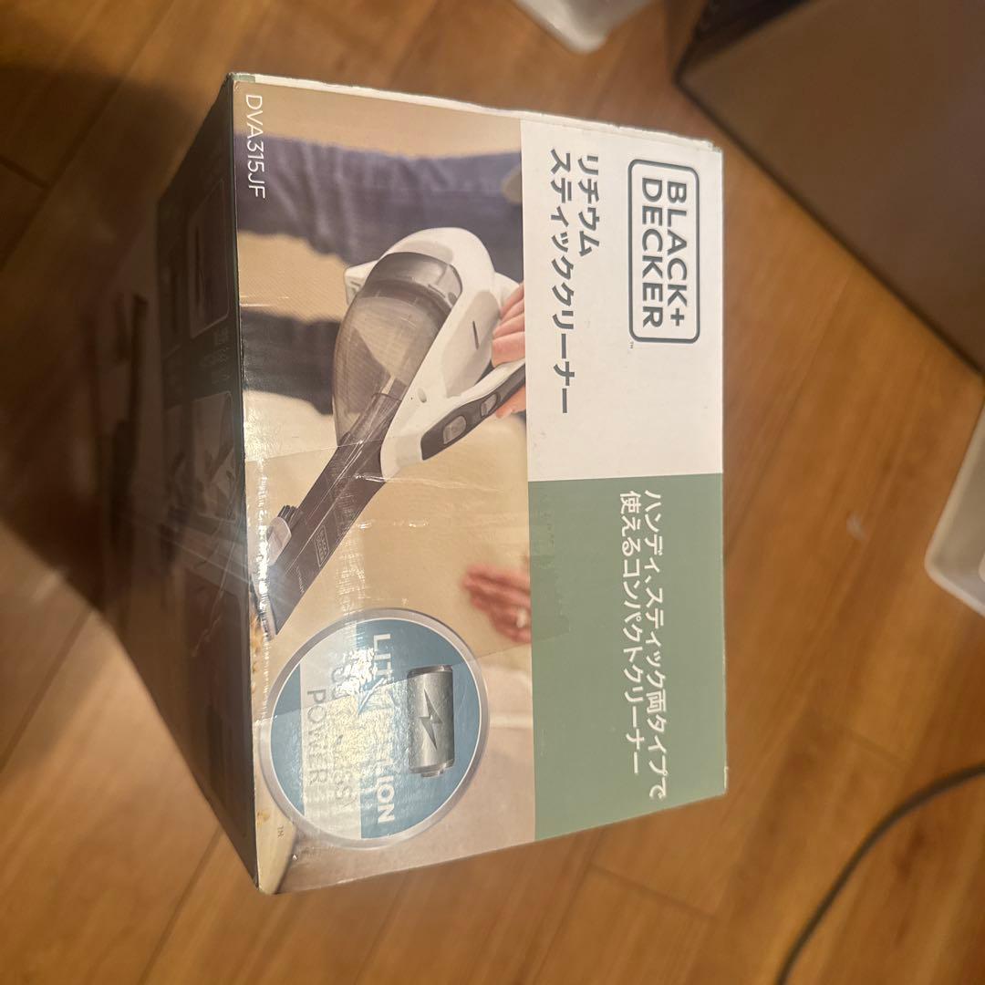 BLACK+DECKER リチウムイオンハンディクリーナー DW35JF