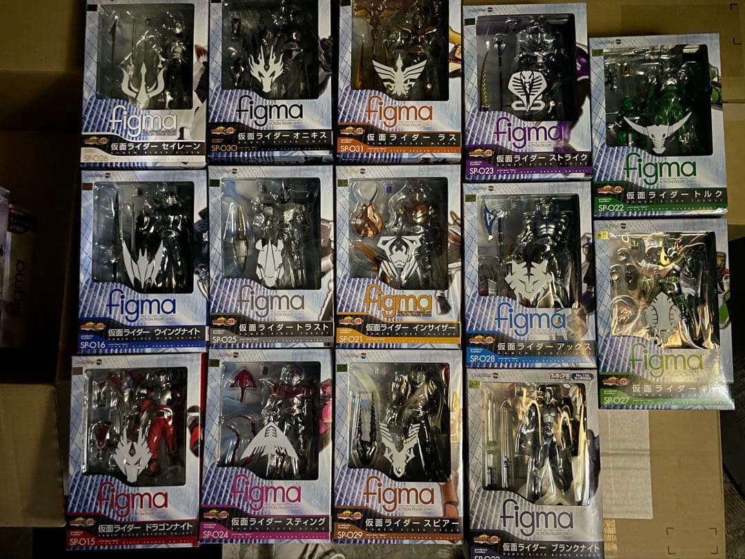 figma 仮面ライダー　龍騎　フィギュア　14体セット