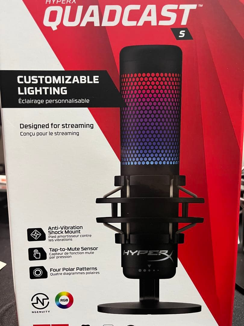 配信機器・PA機器・レコーディング機器 HyperX QUADCAST S