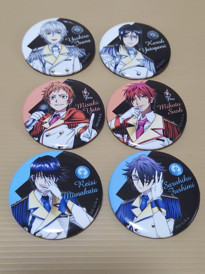 【希少】Ｋ キャライブ 缶バッジ 全6種