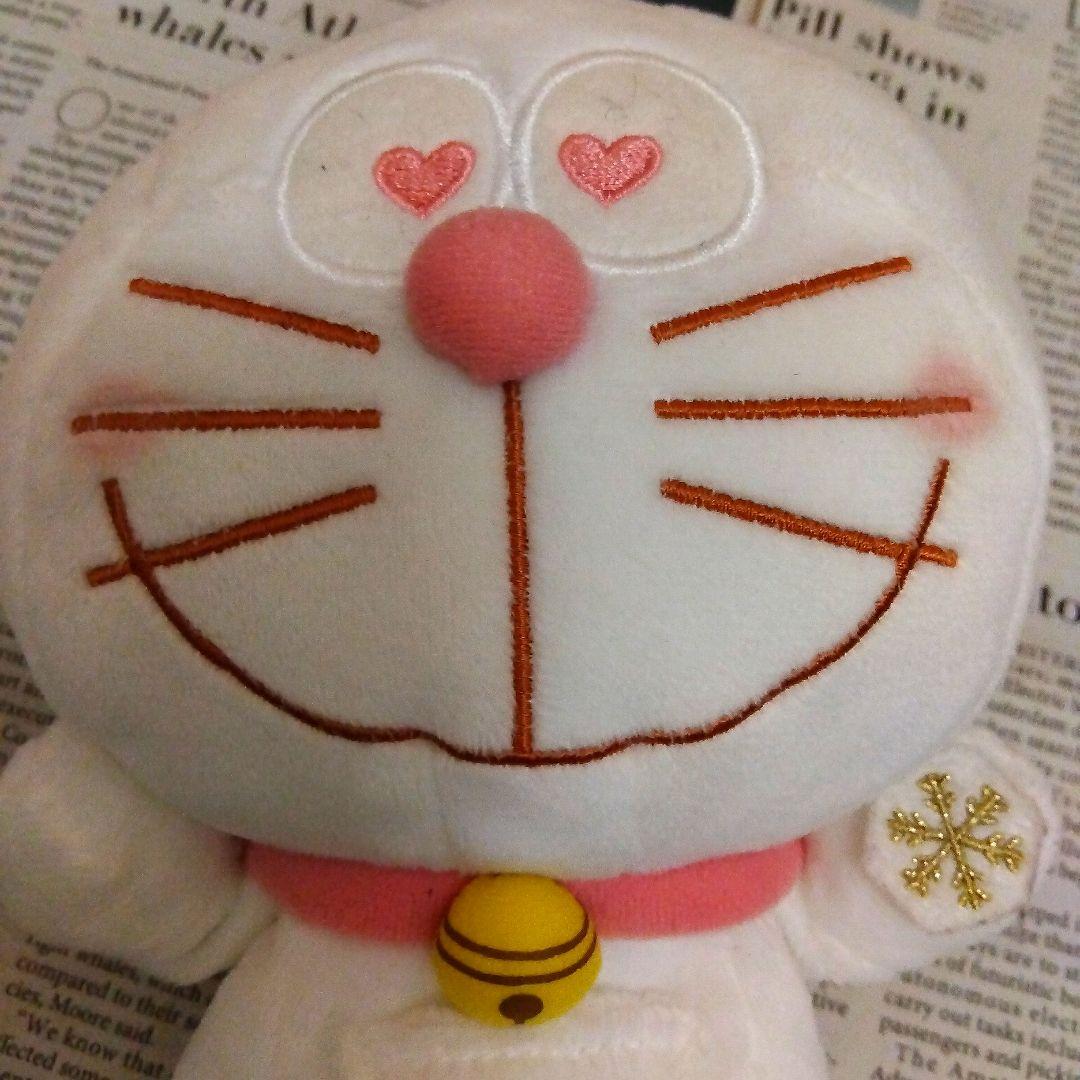 レトロ　ドラえもん　レアカラーBIGぬいぐるみショコラドリーム&ホワイトカラー