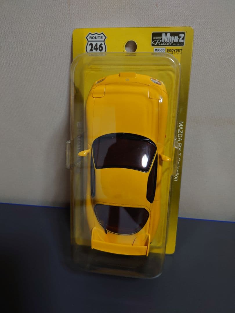 ま*ん様 京商ミニッツボディ マツダRX-7 FD3S イエロー R246-11