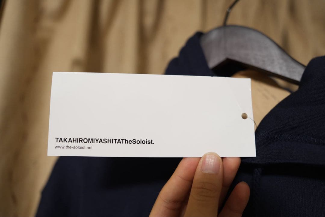 【新品タグ付】 TAKAHIROMIYASHITA パーカー L
