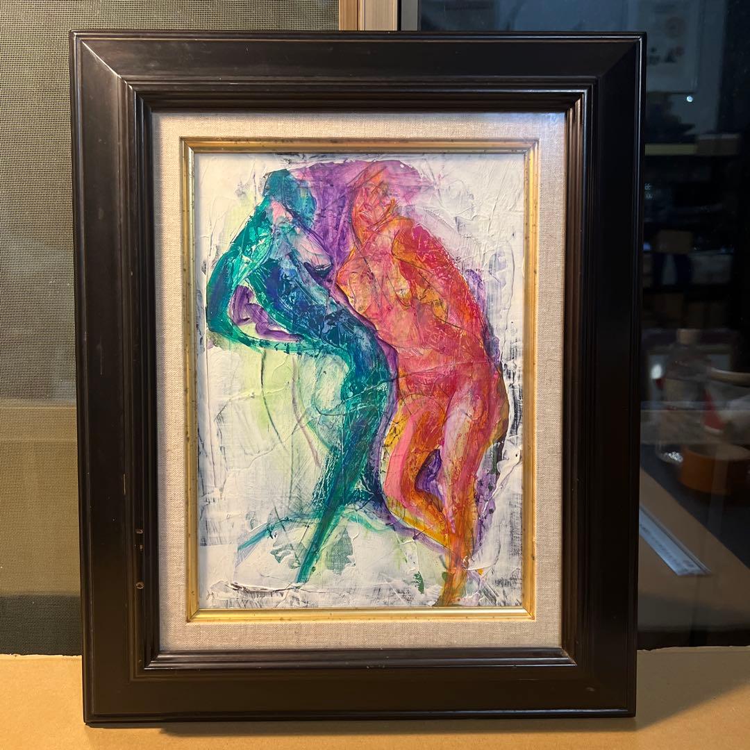 作者不詳　油彩画