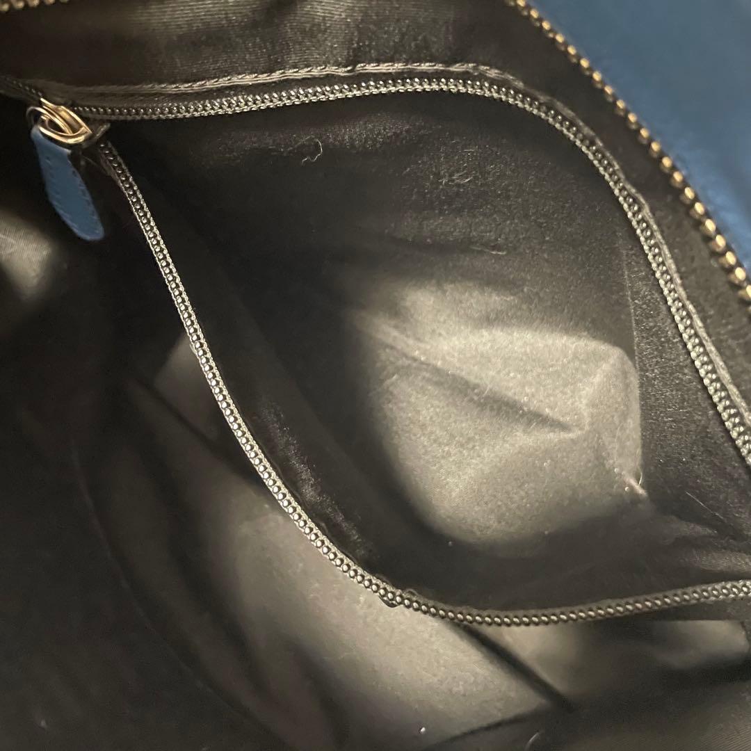 ✨良品✨　coach ビジネスバッグ　トートバッグ　　レザー　ブルー