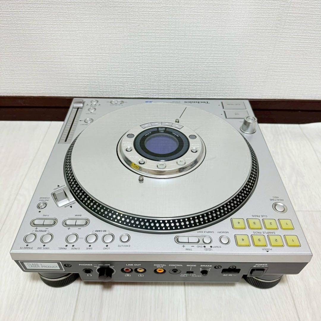 美品 Technics SL-DZ1200 CDJ シルバー