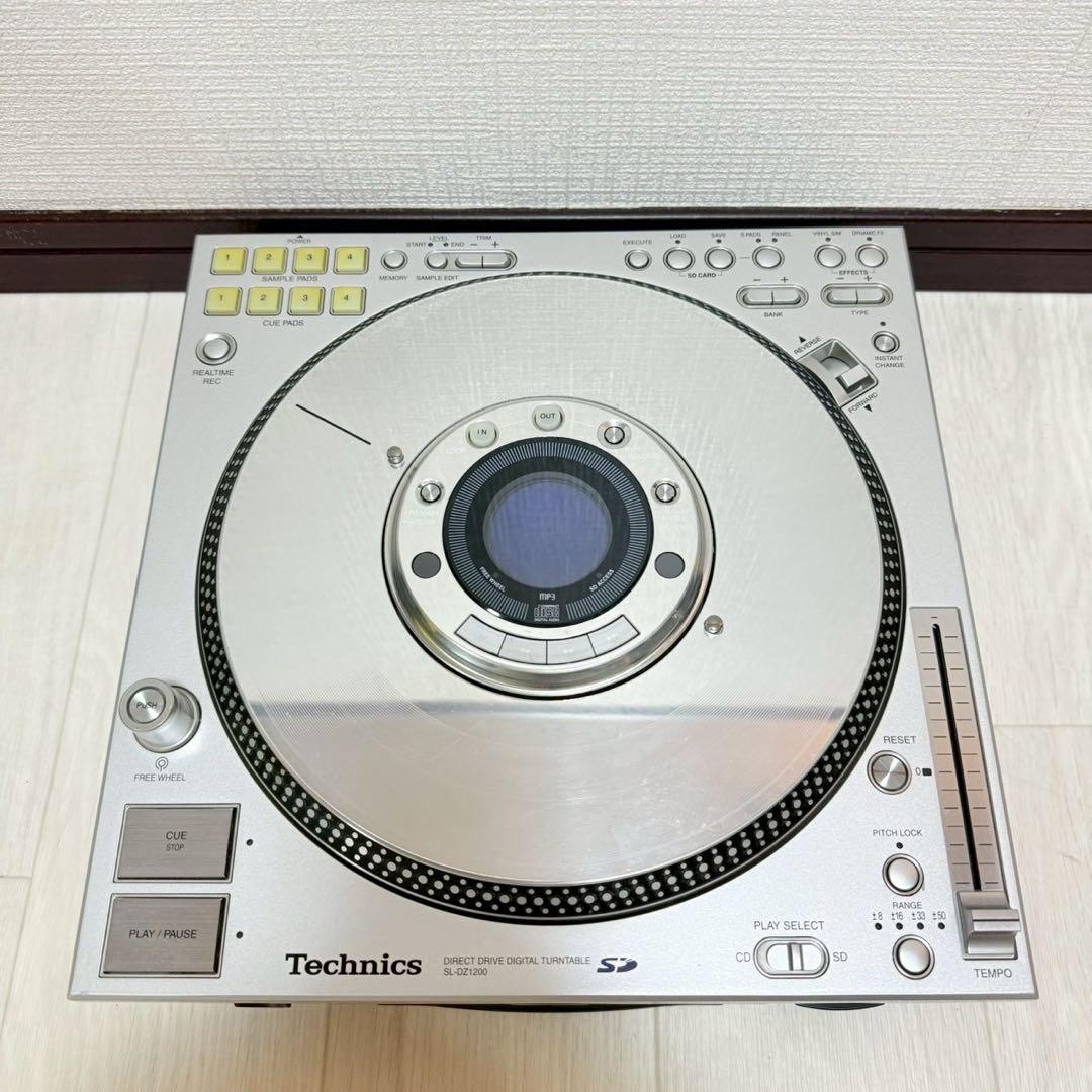 美品 Technics SL-DZ1200 CDJ シルバー