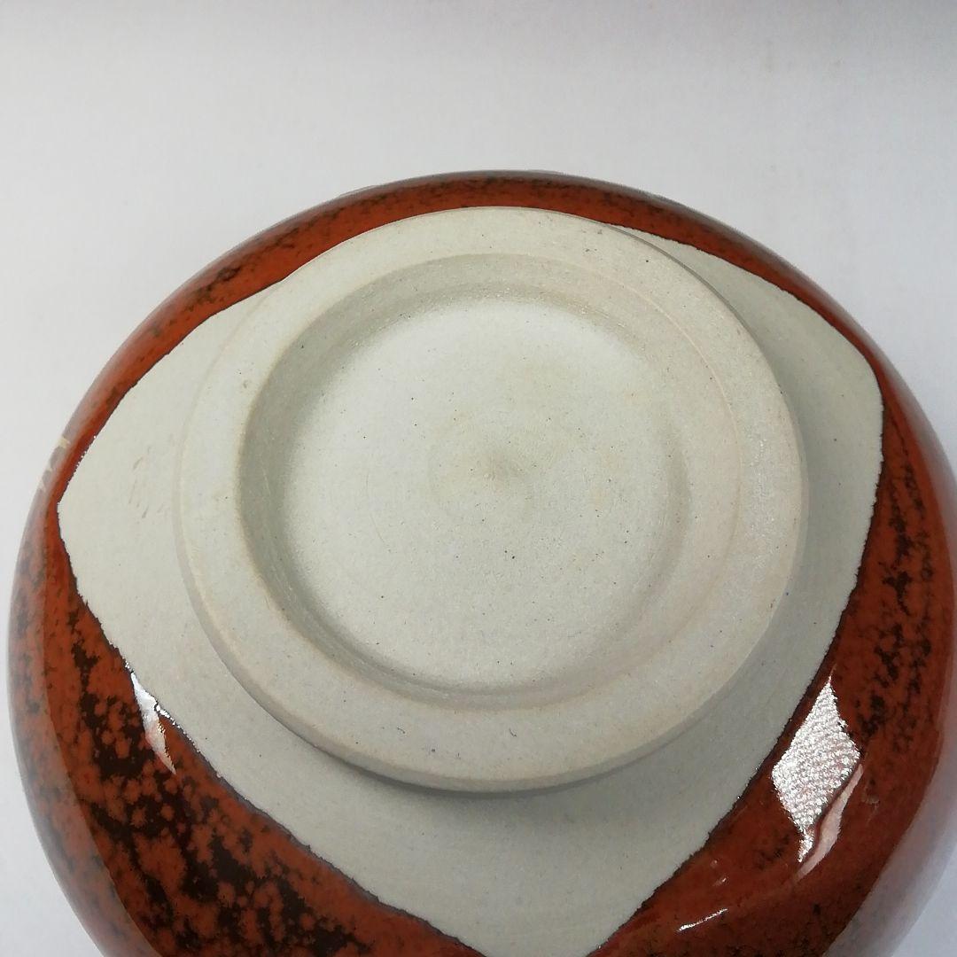 Ｔ１０８　茶碗　『九谷焼』『梅の絵』『川畠玉浪』　共箱　抹茶碗　茶道具