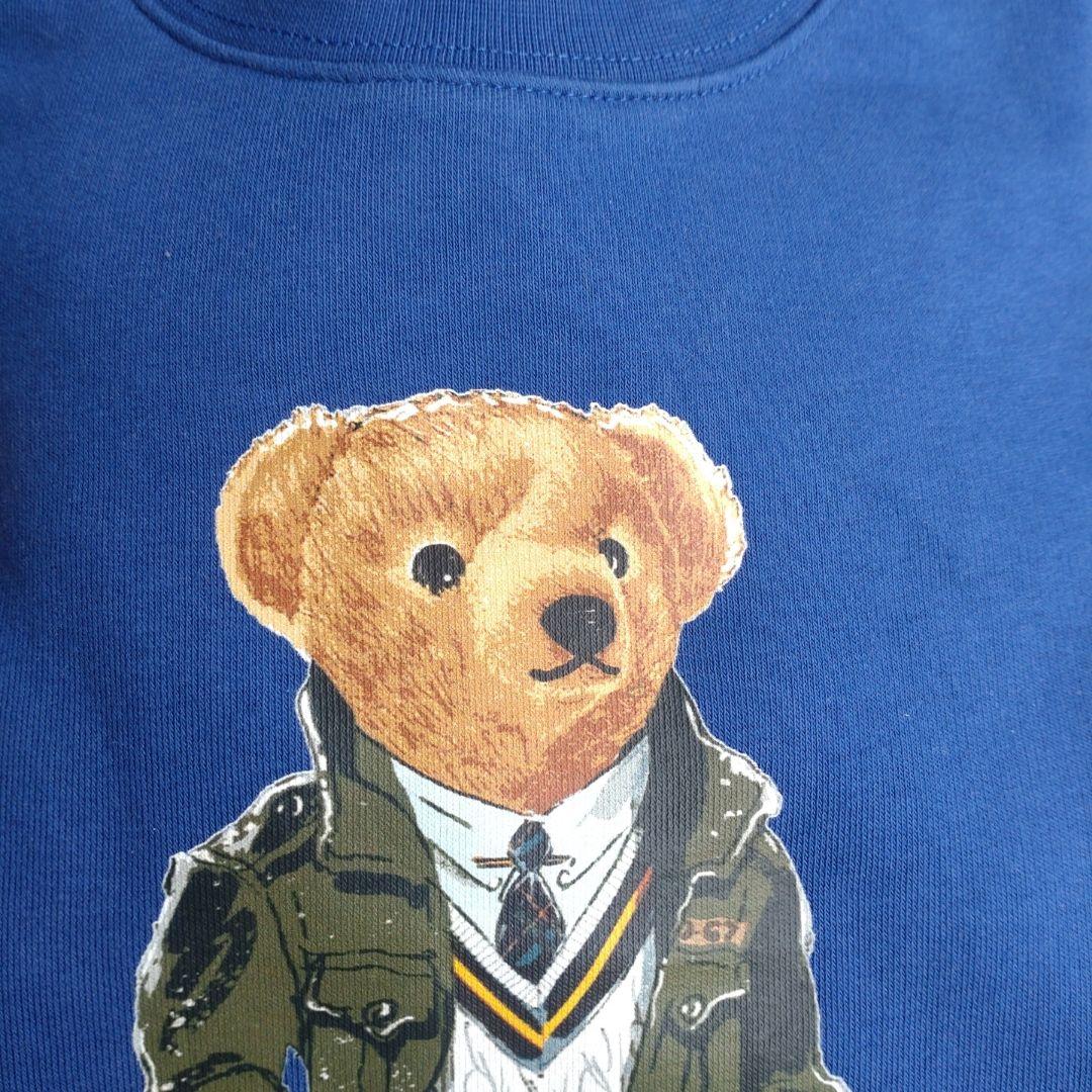 POLO RALPH LAUREN ラルフ トレーナー ポロベア ブルー