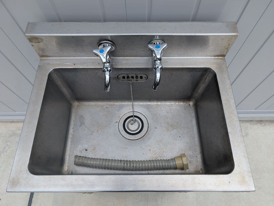 業務用ステンレスシンク 2水栓[MARUZEN]