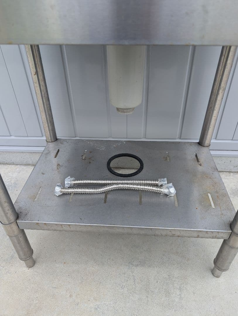 業務用ステンレスシンク 2水栓[MARUZEN]