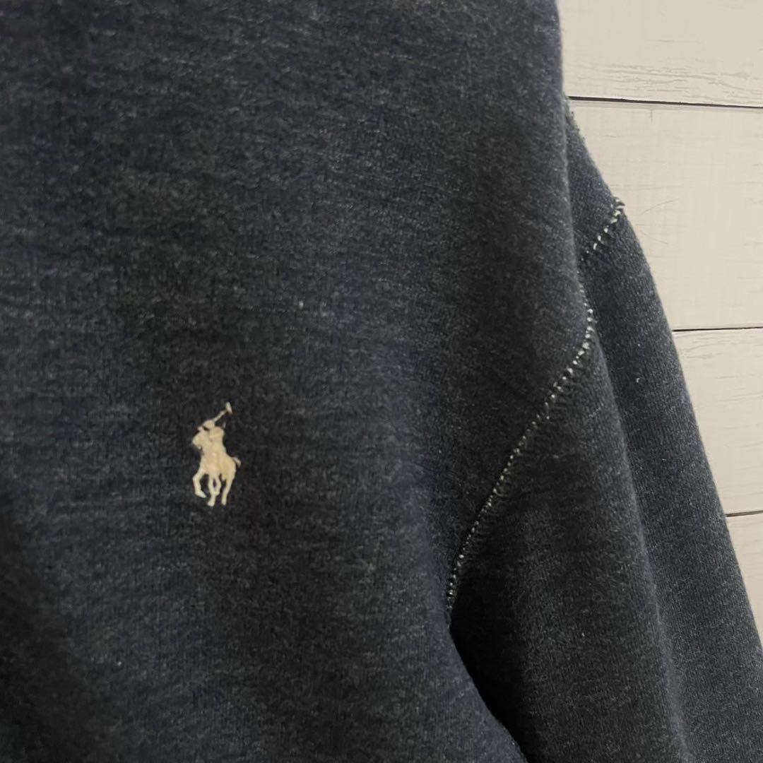 1【即完売モデル】ラルフローレン☆刺繍ワンポイント ジップパーカー☆362