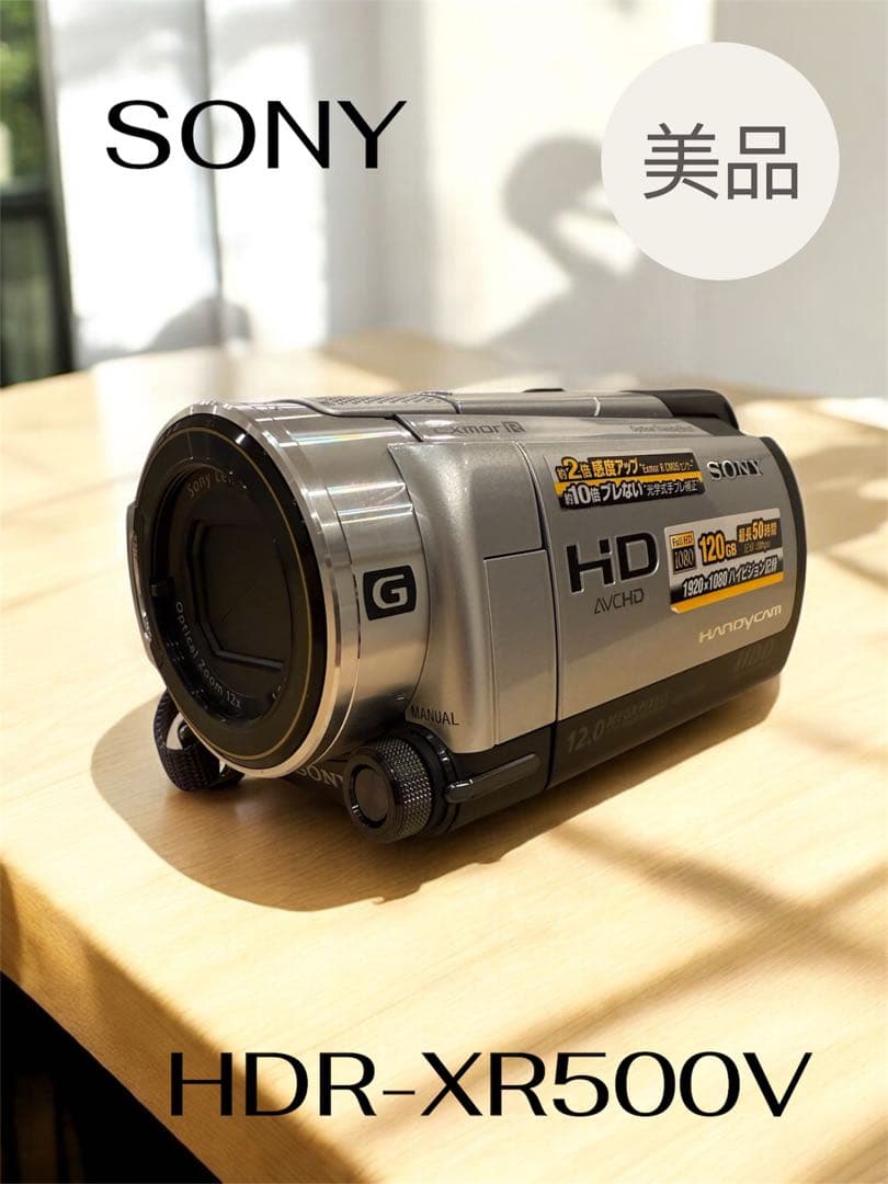 【美品】SONY ソニー HDR-XR500V ビデオカメラ ハンディカム