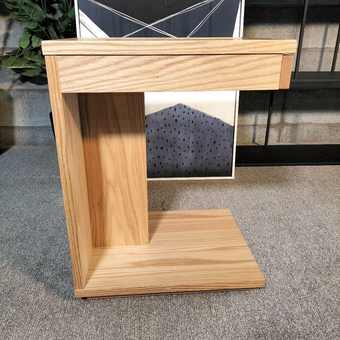 レグナテックジラーレサイドテーブル◆ 引き出し付き◆展示品(459)