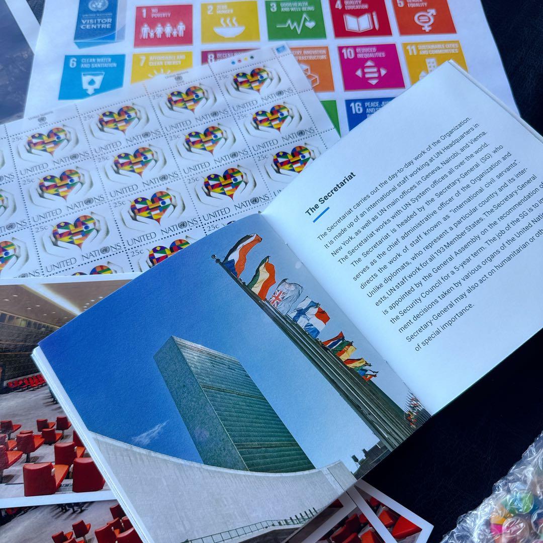 【A】ニューヨーク国連本部入手　SDGs スペシャルセット