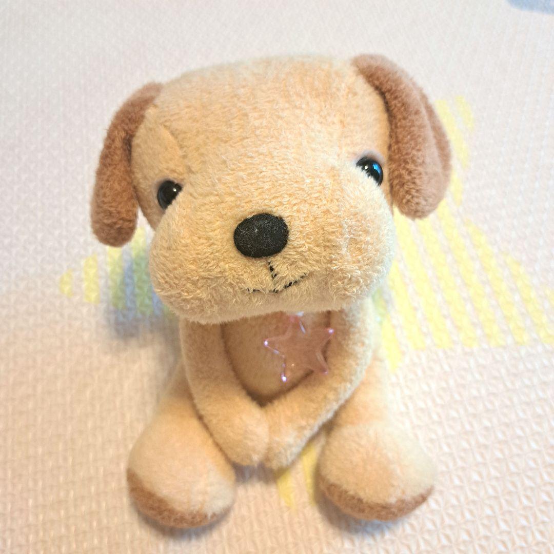 shnada nao's staff 犬型ぬいぐるみ ベージュ シナダ　いぬ
